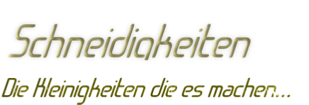 Die Kleinigkeiten die es machen... 
